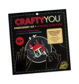 GiftCraft DIY Embroidery Kit - Mushrooms