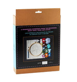 GiftCraft DIY Punch Needle Kit - Bluejay & Flowers