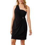 Tommy Bahama Womens Clara One Shoulder Dress