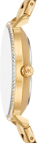 Michael Kors Womens Pyper Gold Watch Set