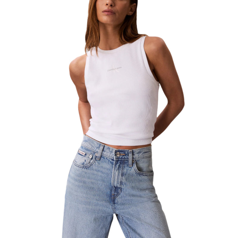 Calvin Klein Womens High Rise Barrel Fit Jeans