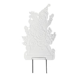 Evergreen Christmas Vacation Festive Friends Metal Garden Stake