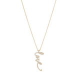 Nadri Cirque Pave Cubic Zirconia Love Necklace