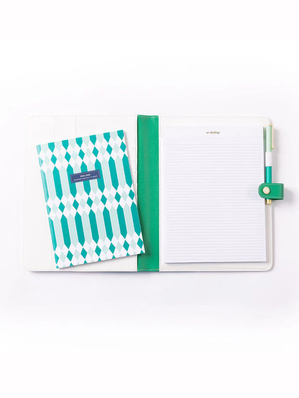 Mary Square Large Monthly Academic Planner - Picket Fence