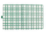 Mary Square Padfolio - On The Grid Green