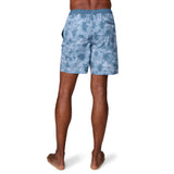 Free Country Mens Textured Solid Swim Trunks