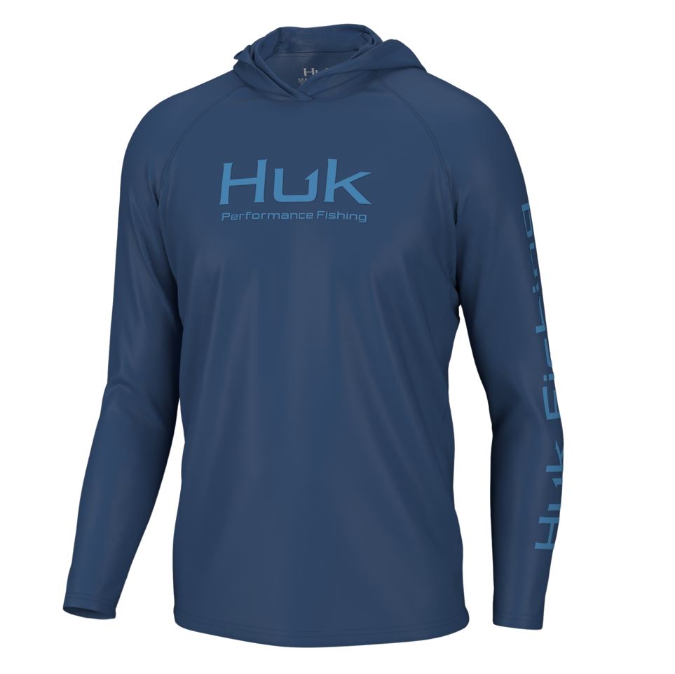 Huk Mens Vented Pursuit Pullover Hoodie