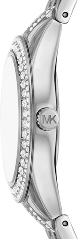 Michael Kors Womens Harlowe Silver Watch