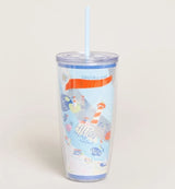 Spartina 449 Sea Islands 24 oz. Clear Drink Tumbler