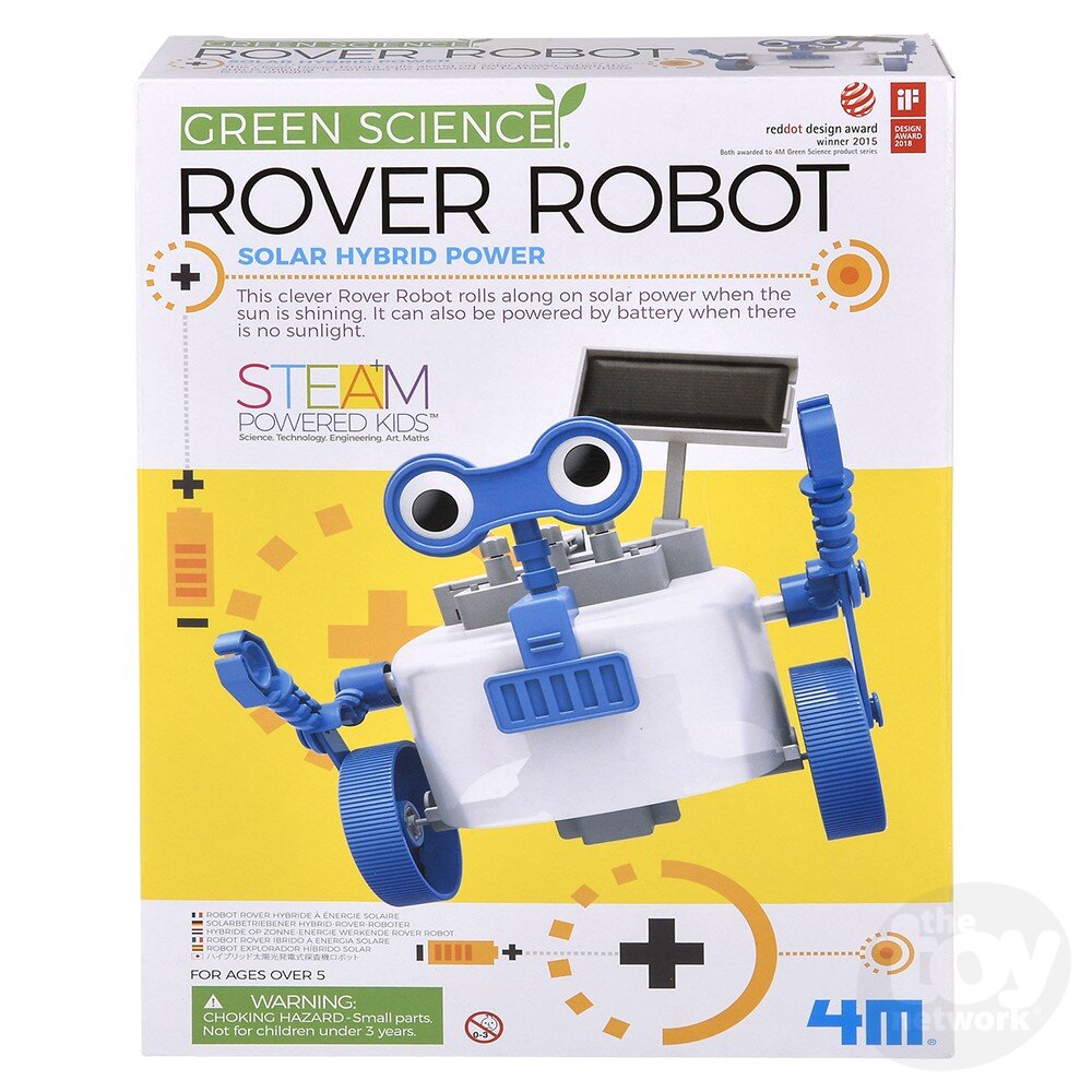 The Toy Network Green Science Rover Robot