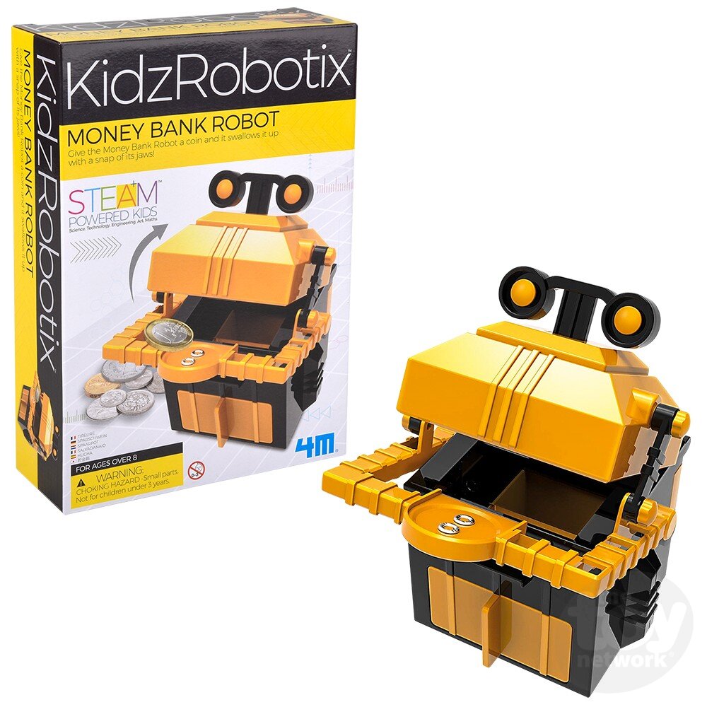The Toy Network KidzRobotix Money Bank Robot