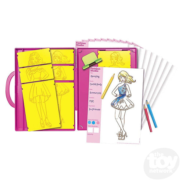 The Toy Network KidzMaker My Design Portfolio Fashion Studio