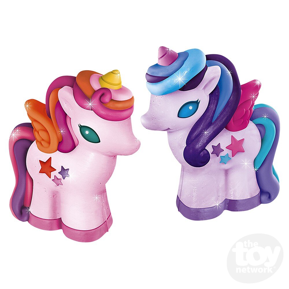 The Toy Network 3D Mould & Paint Glitter Unicorns