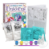 The Toy Network 3D Mould & Paint Glitter Unicorns