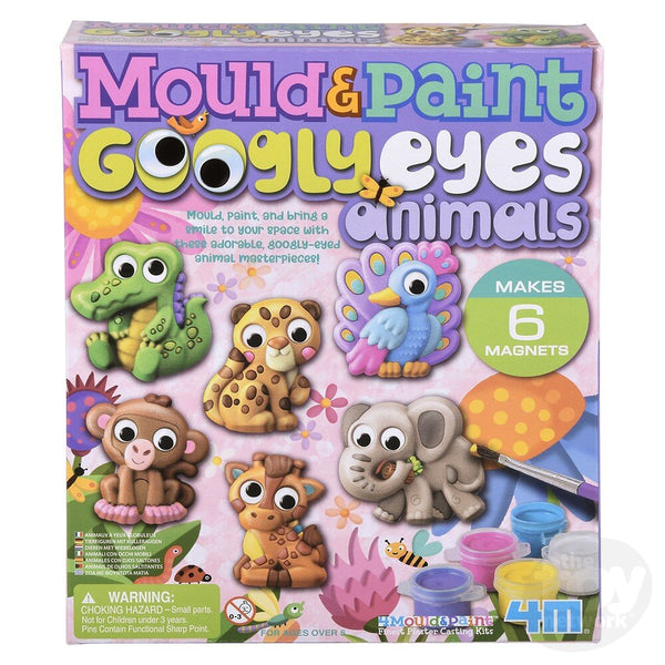 The Toy Network Mould & Paint Googly Eyes Animals