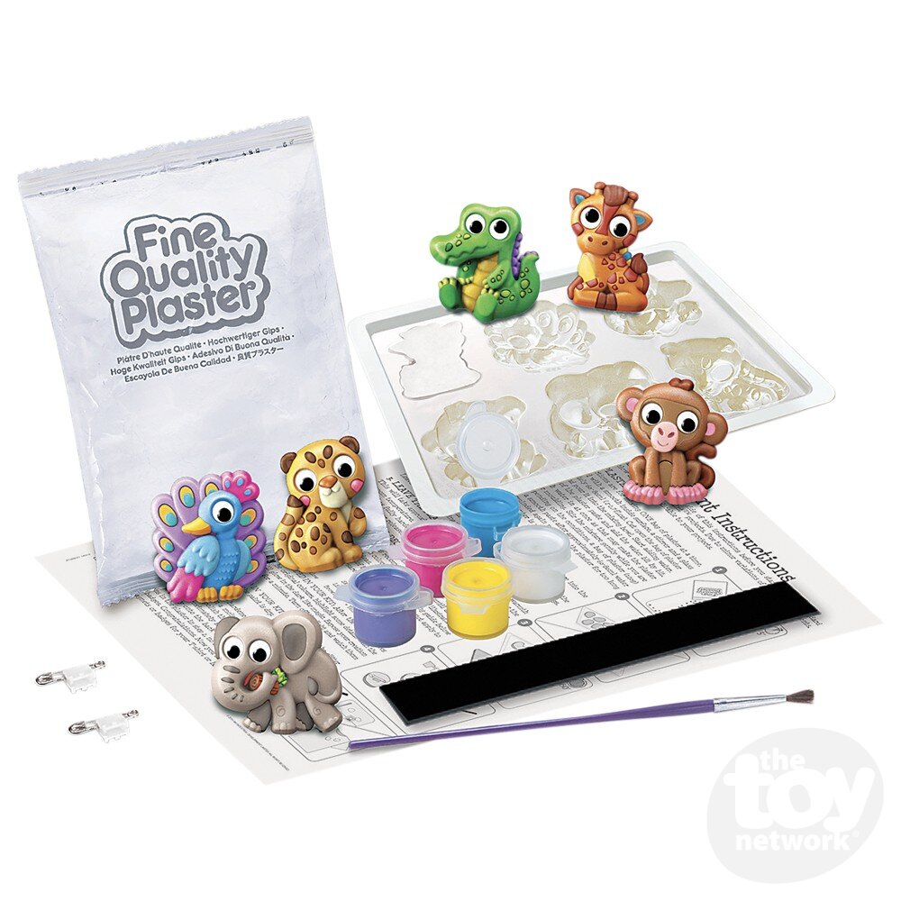 The Toy Network Mould & Paint Googly Eyes Animals