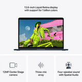 Apple 13-inch MacBook Air M5 10-core CPU 10-core GPU 24GB Memory 1TB SSD-Midnight
