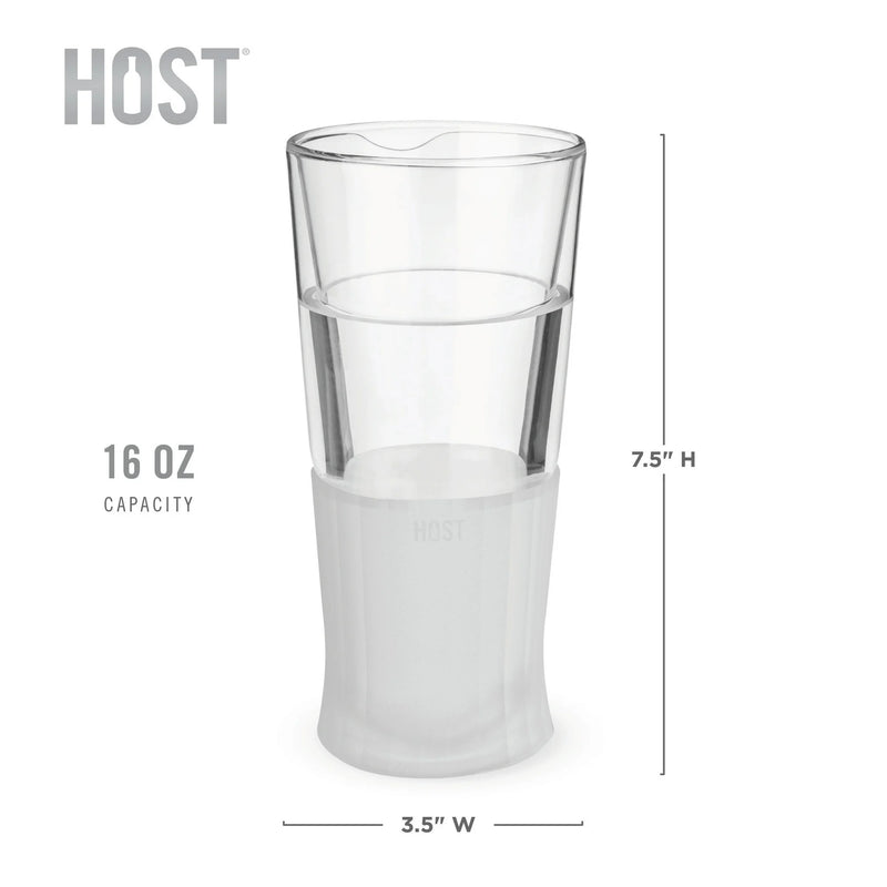 Host Freeze Beer Glass - 2 Count