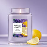 Yankee Candle Original Large Jar Candle - Lemon Lavender