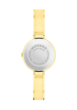 Movado Womens Moda Gold-Tone Watch