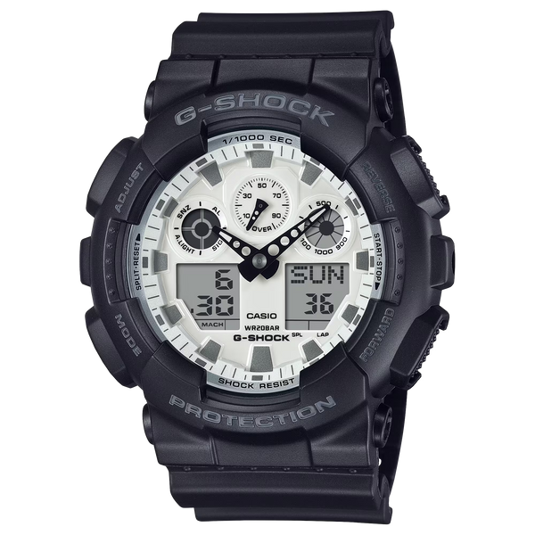 Casio Mens G-SHOCK GA100WD-1A Analog Digital Watch