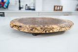 Lipper International Acacia Burl Natural Finish Server - Large