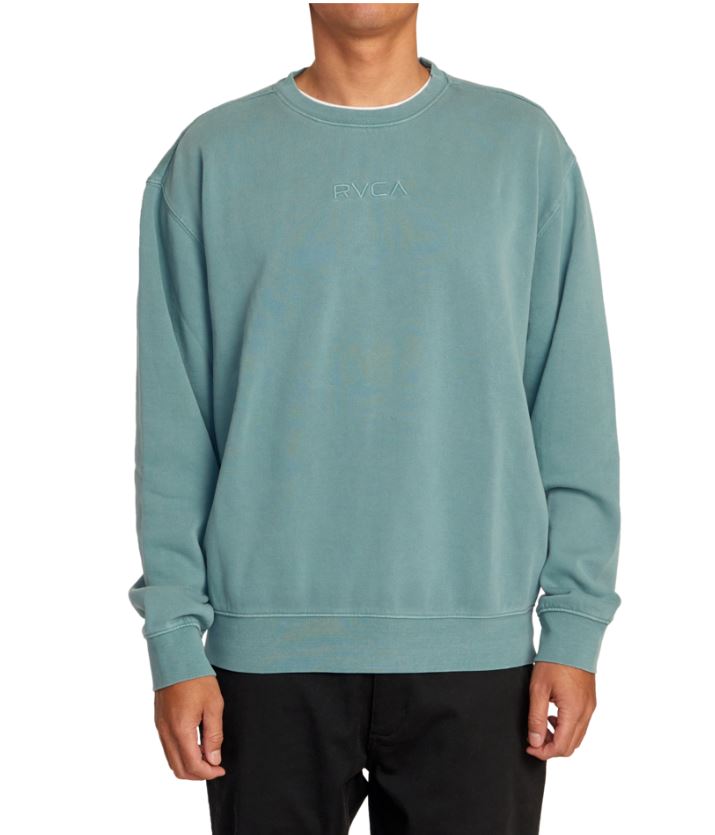 RVCA Mens PTC Pullover Crewneck Sweatshirt