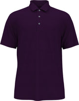 PGA Tour Mens Airflux Solid Golf Short Sleeve Polo Shirt