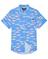 Chubbies Mens The Get Schooled Performance Friday Short Sleeve Shirt