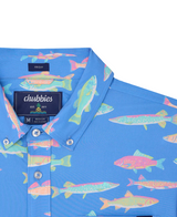Chubbies Mens The Get Schooled Performance Friday Short Sleeve Shirt