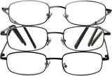 Foster Grant Mens Council Glasses 3 Pack - Power +2.50