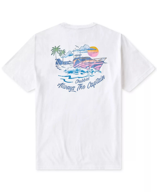 Chubbies Mens The Captain Short Sleeve T-Shirt