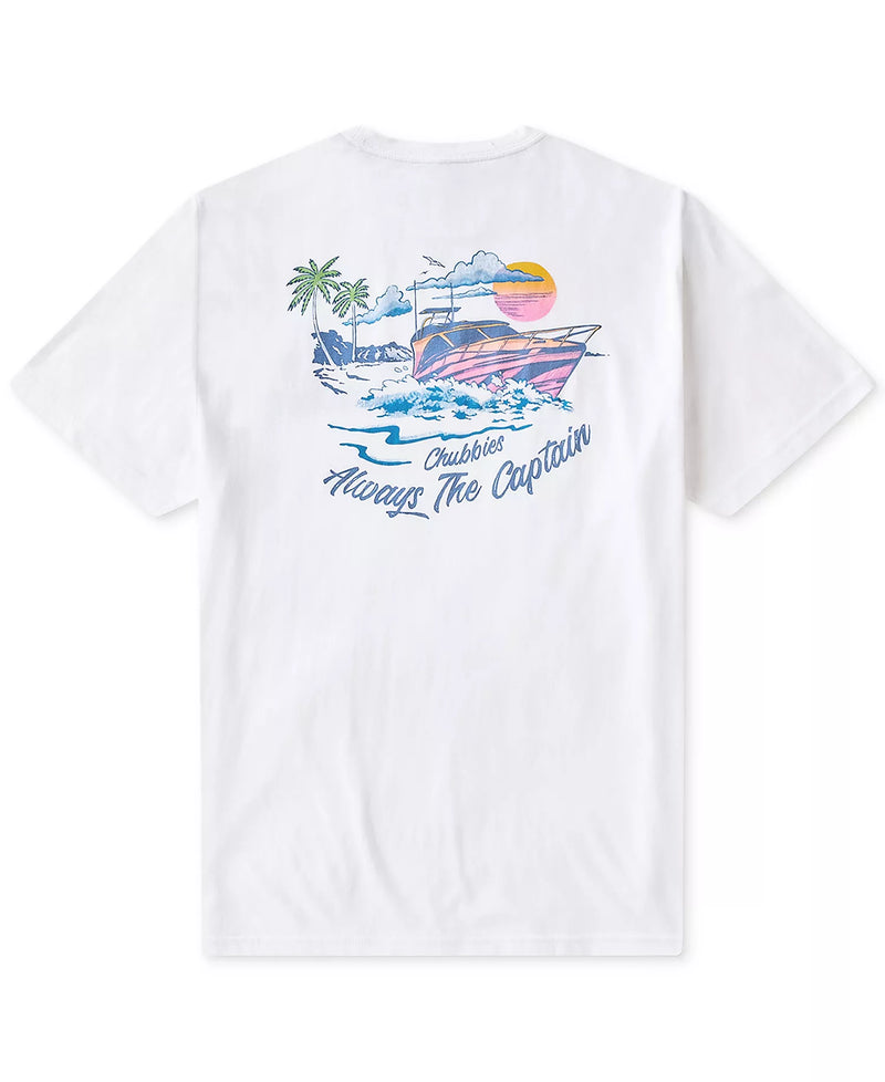 Chubbies Mens The Captain Short Sleeve T-Shirt