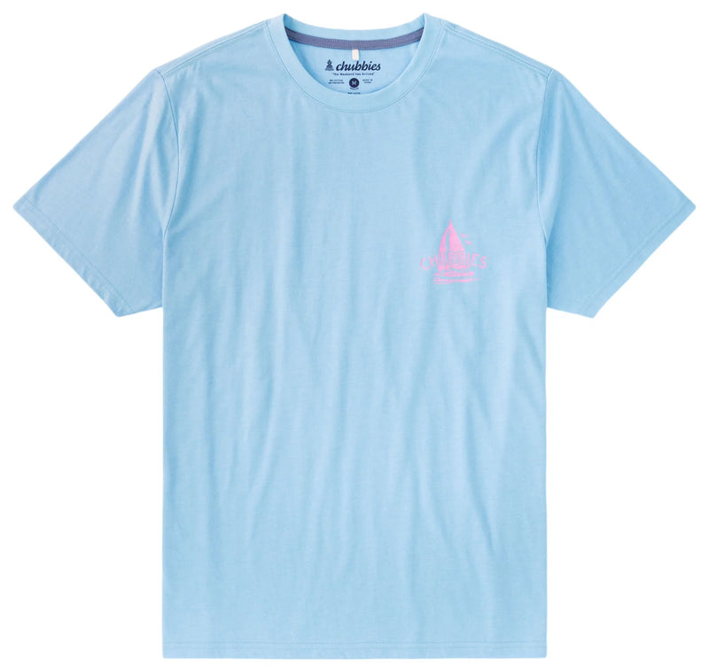 Chubbies Mens The OMW To Vacay Short Sleeve T-Shirt