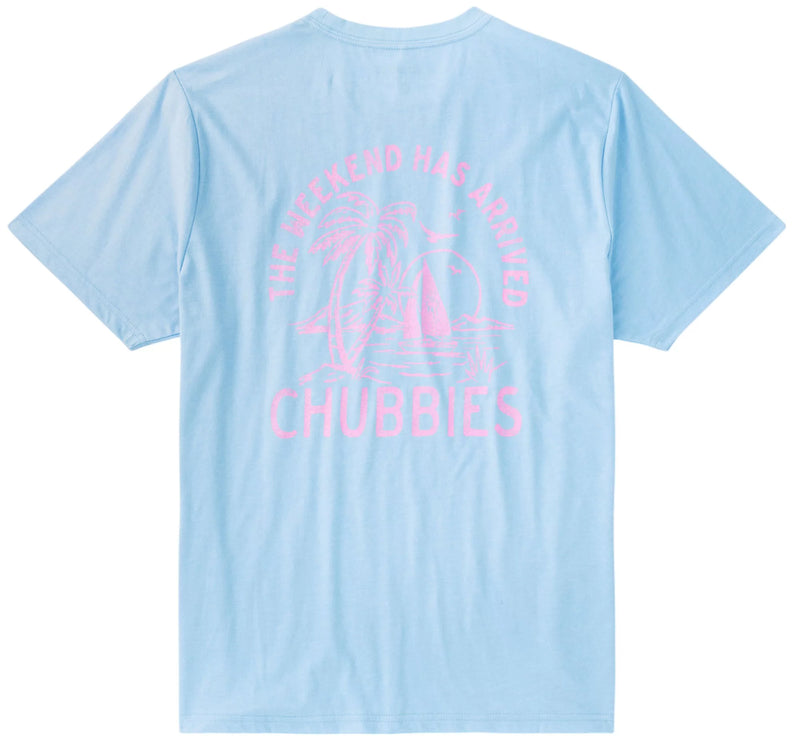 Chubbies Mens The OMW To Vacay Short Sleeve T-Shirt