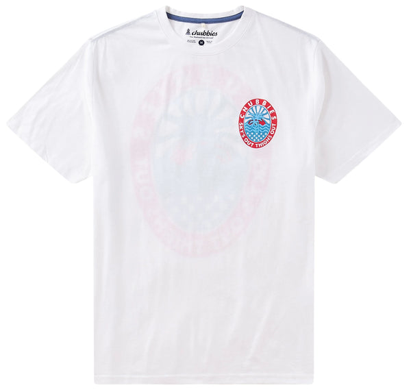 Chubbies Mens The Oylmpic Hero Short Sleeve T-Shirt