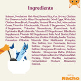 Made By Nacho Bone Broth Infused Kibble Sustainably Caught Salmon & Pumpkin Recipe Cat Food - 4 lb.