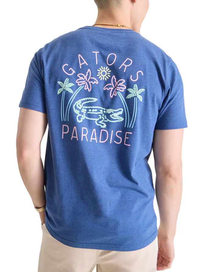 Chubbies Mens The Gators Paradise Short Sleeve T-Shirt