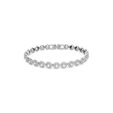 Swarovski Angelic Bracelet - White, Rhodium Plated