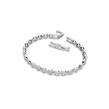 Swarovski Angelic Bracelet - White, Rhodium Plated