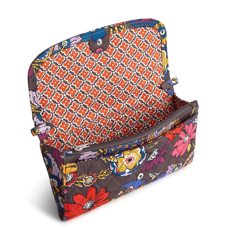 Vera Bradley Wildwood Wallet Crossbody Handbag