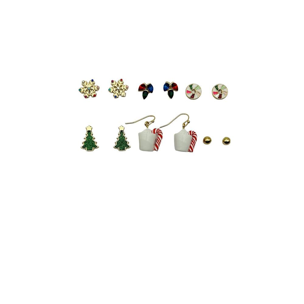Just Joyful Holiday Earrings - 6 pairs