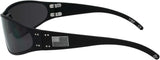 Gatorz Eyeweat Wraptor Patriot American Flag/ Blackout Frame/Smoke Polarized Sunglasses