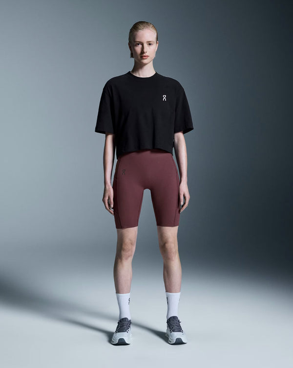 On Womens Club Boxy Short Sleeve T-Shirt