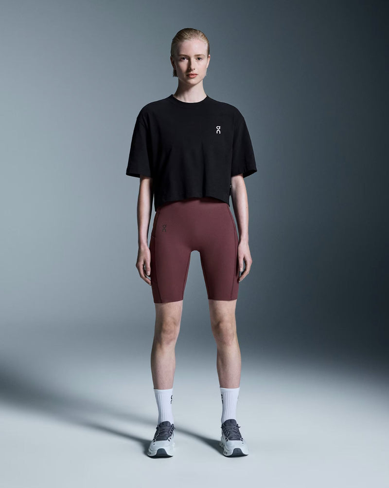On Womens Club Boxy Short Sleeve T-Shirt