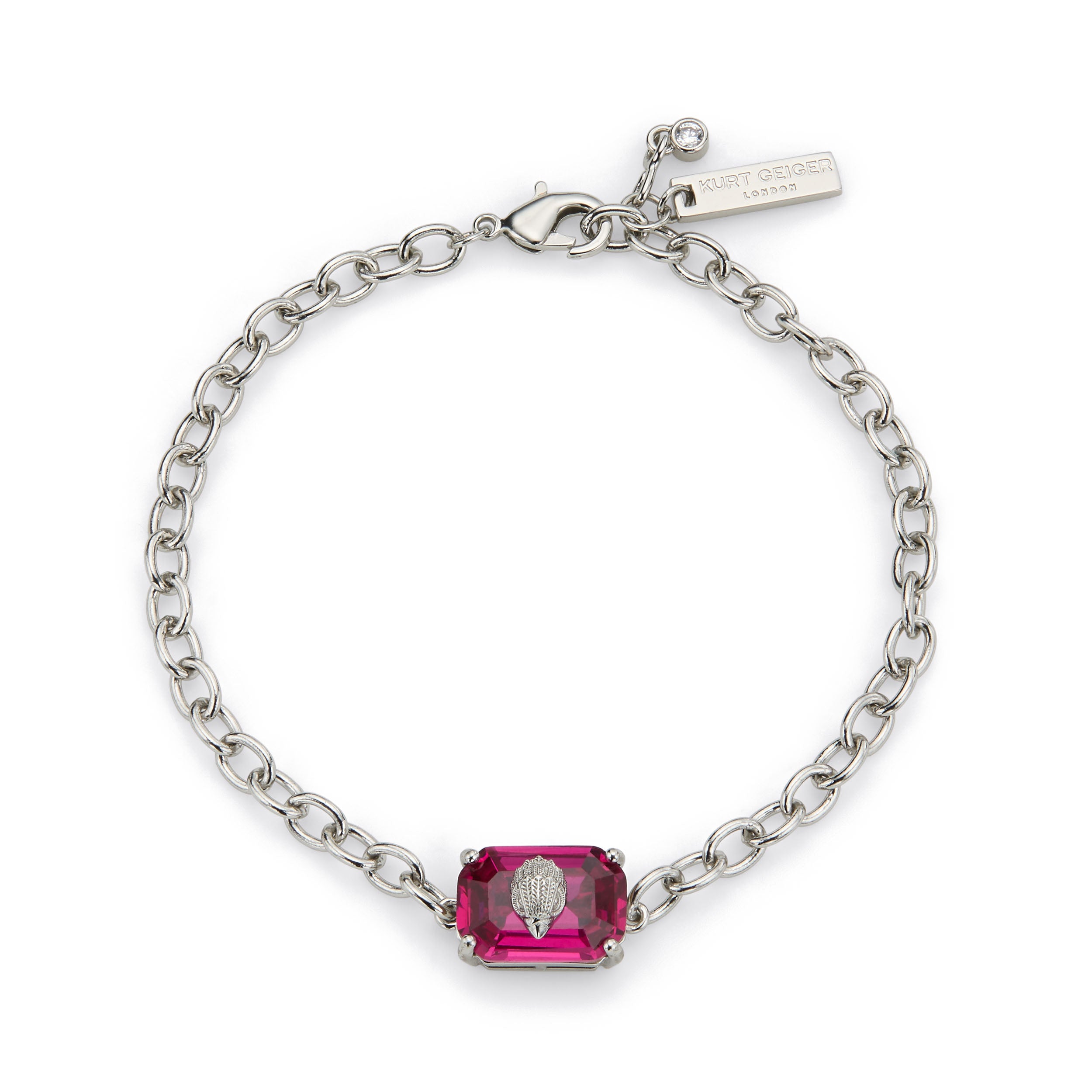 Kurt Geiger Signature Eagle Gem Link Bracelet