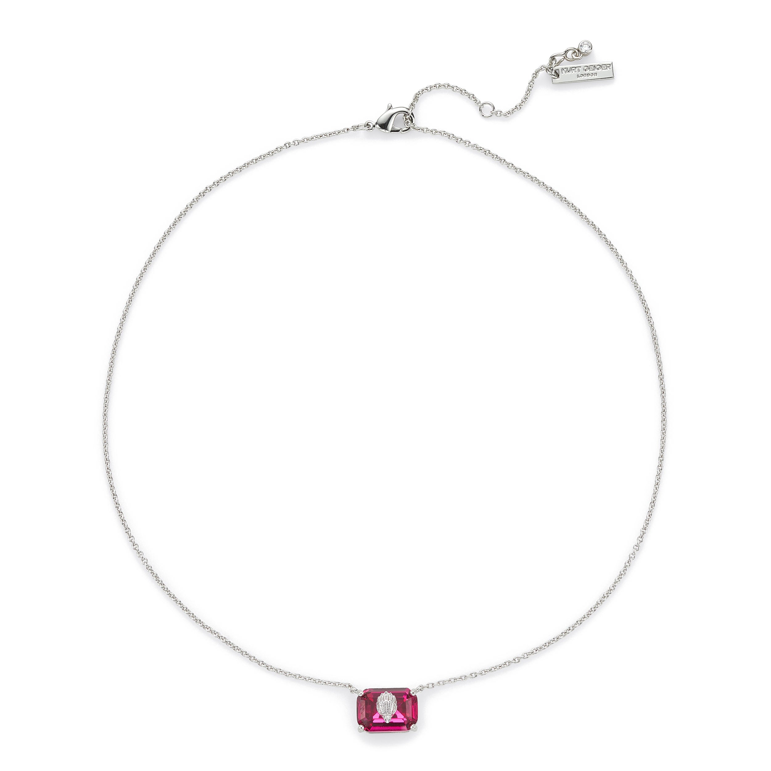 Kurt Geiger Signature Eagle Gem Pendant Necklace