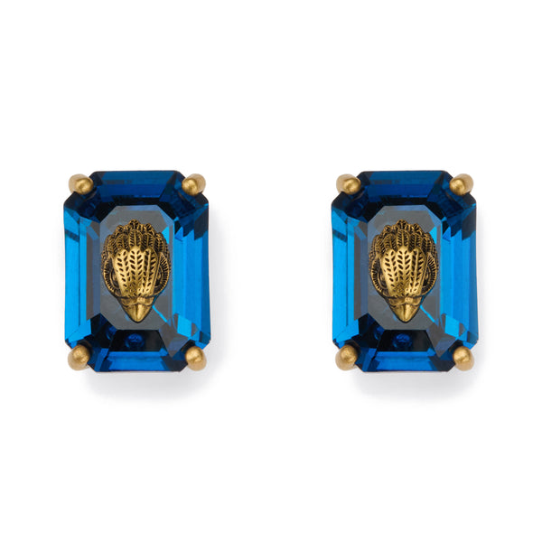 Kurt Geiger Signature Eagle Gem Stud Earrings