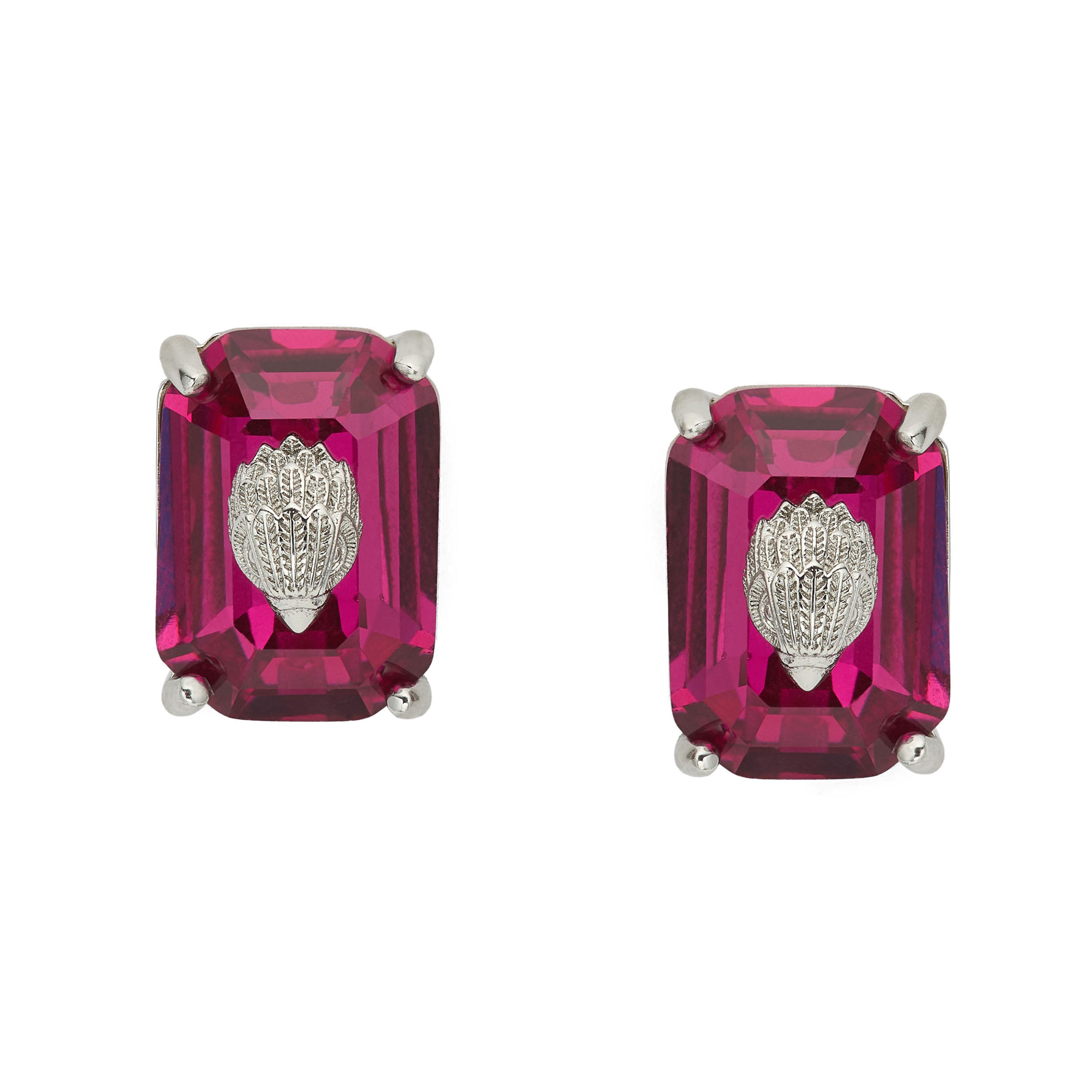 Kurt Geiger Signature Eagle Gem Stud Earrings