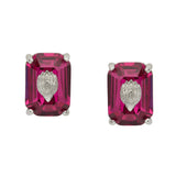 Kurt Geiger Signature Eagle Gem Stud Earrings